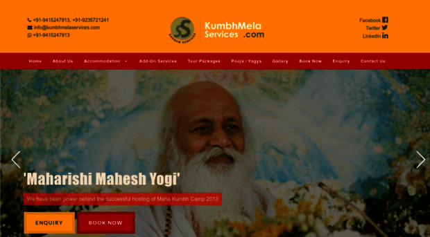 kumbhmelaservices.com