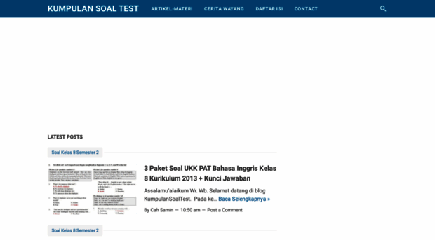 kumpulansoaltest.blogspot.co.id