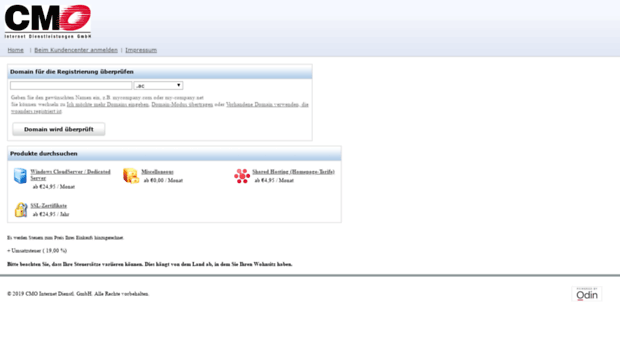 kundencenter.cmo.de