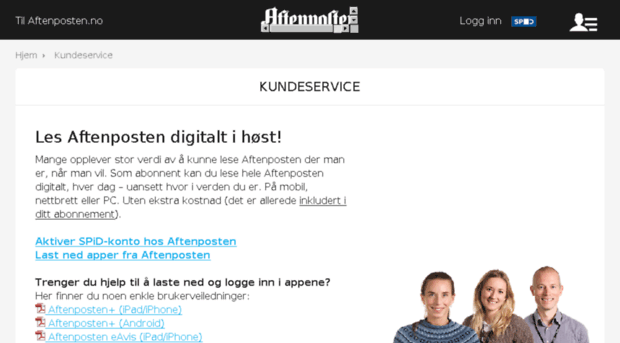 kundeservice.aftenposten.no