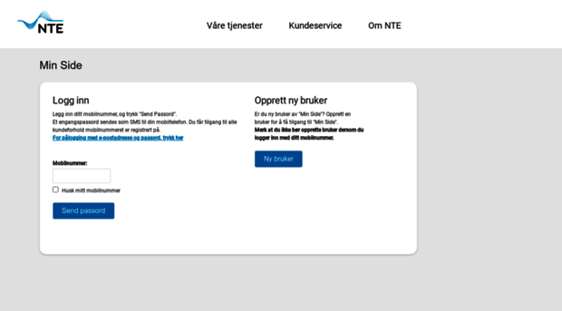kundeweb.nte.no