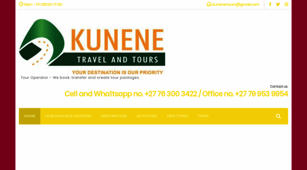 kunenetravelandtours.co.za