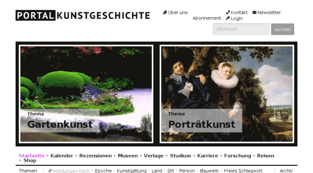 kunstgeschichteportal.de