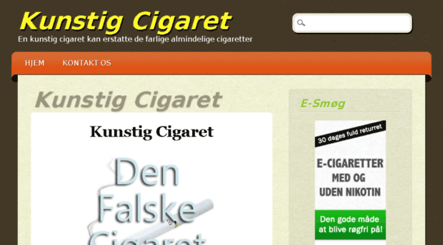 kunstigcigaret.dk