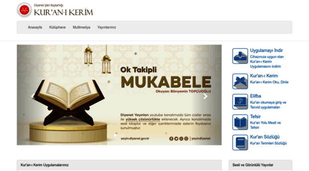 kuran.diyanet.gov.tr