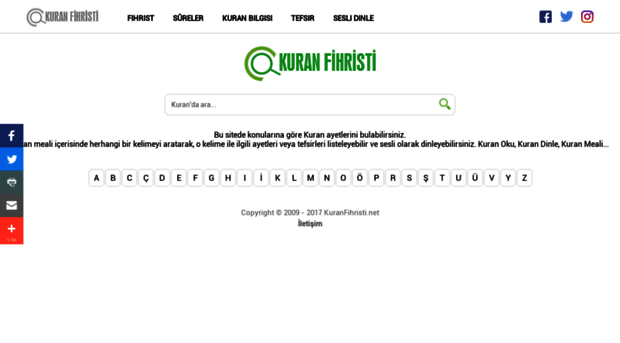 kuranfihristi.net