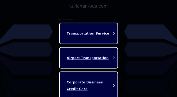 kurichan-bus.com