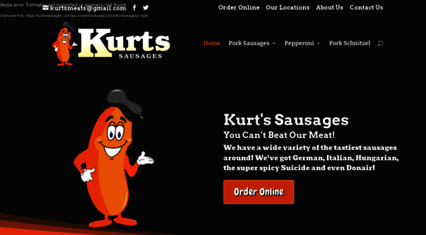 kurtssausages.com