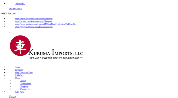 kurumaimports.com