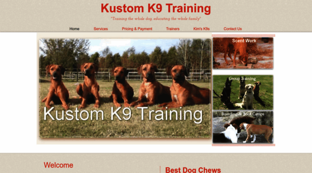 kustomk9training.com