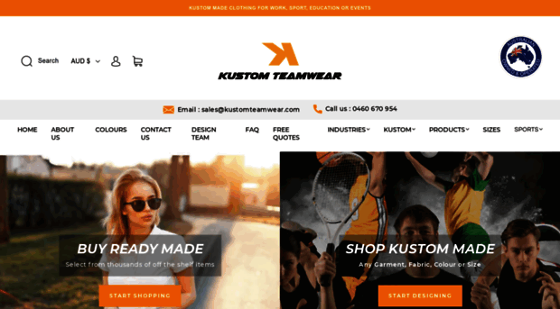 kustomteamwear.com