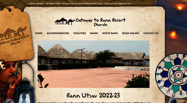 kutchrannresort.com