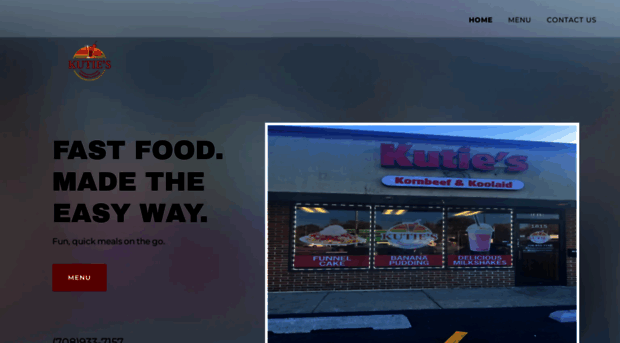 kutieskornbeef.com