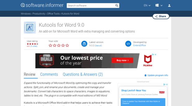 kutools-for-word.software.informer.com