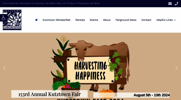 kutztownfairgrounds.com