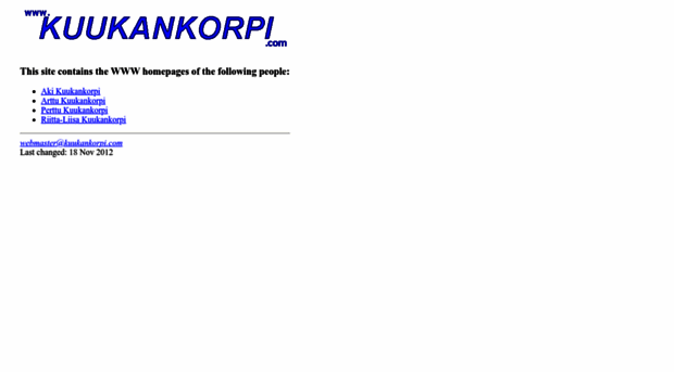 kuukankorpi.com