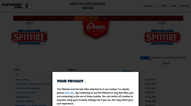 kvcl.play-cricket.com