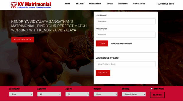 kvmatrimonial.com