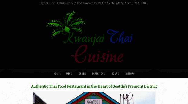 kwanjaithaicuisine.com