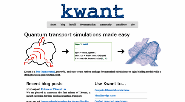 kwant-project.org