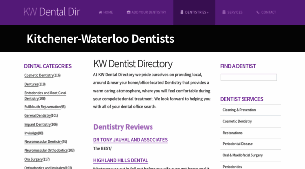 kwdentaldirectory.com