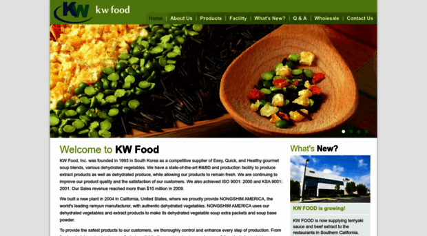 kwfoodinc.com