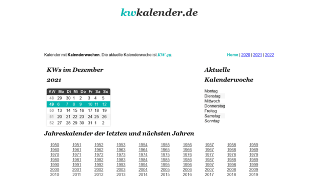 kwkalender.de