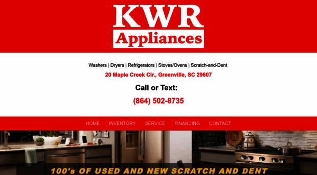 kwrappliances.com