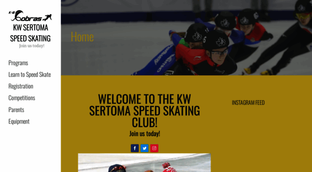 kwspeedskating.com