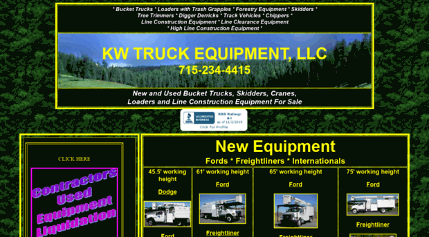 kwtruckequipment.com