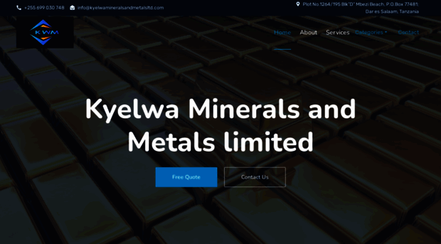 kyelwamineralsandmetalsltd.com
