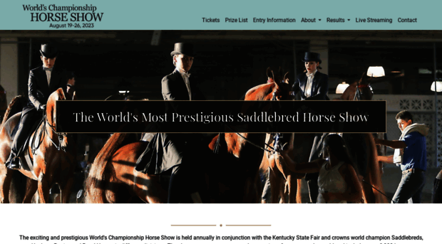 kyhorseshow.com