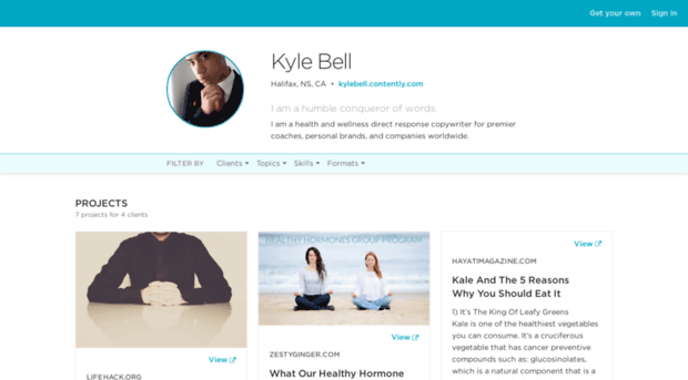 kylebell.contently.com