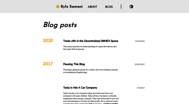 kylesamani.com