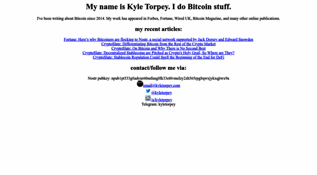 kyletorpey.com