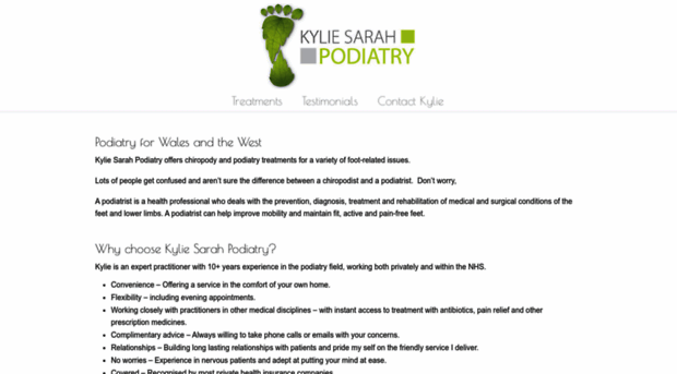 kyliesarahpodiatry.co.uk