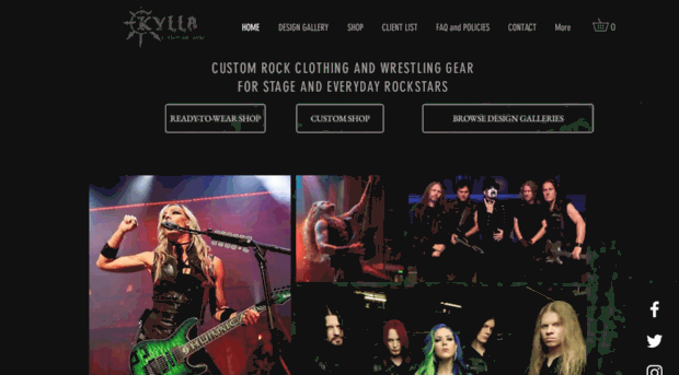 kyllacustomrockwear.com