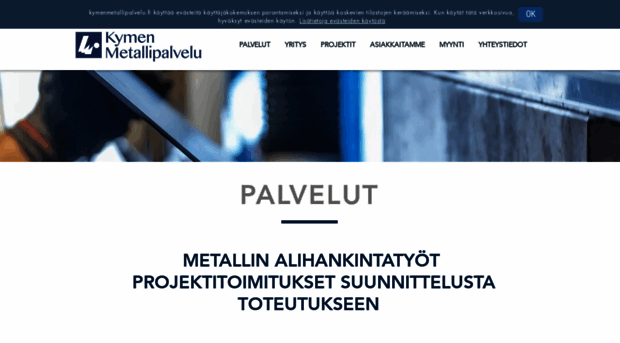 kymenmetallipalvelu.fi