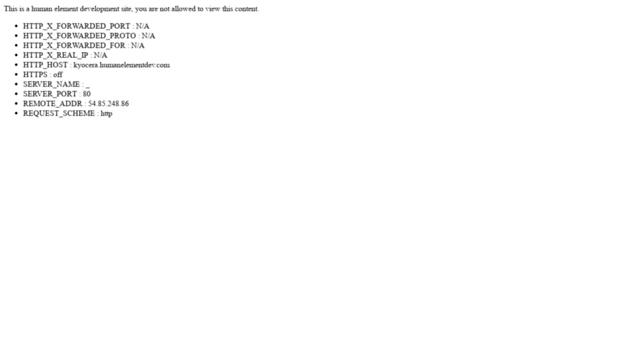 kyocera.humanelementdev.com