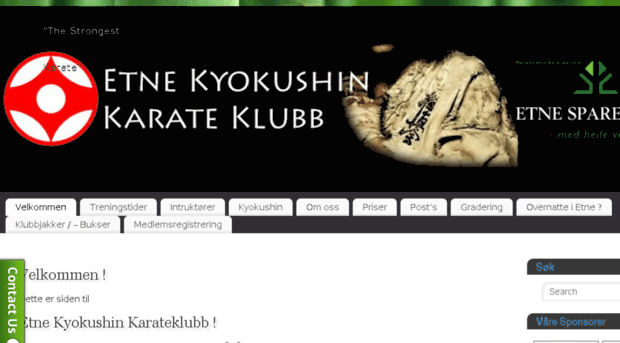 kyokushin-etne.net