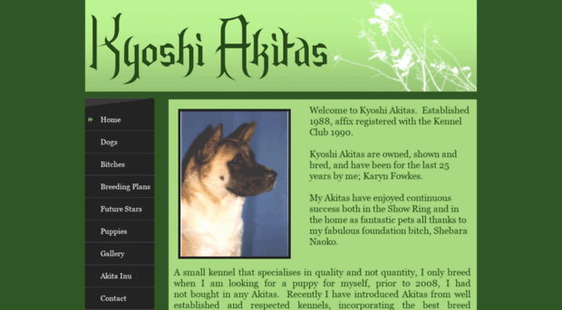 kyoshiakitas.co.uk