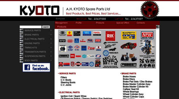 kyotoparts.com