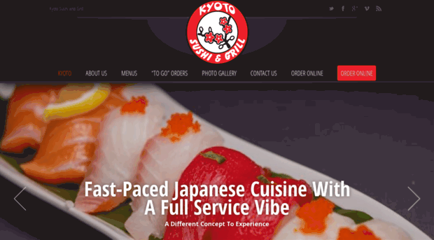 kyotosushiandgrill.com