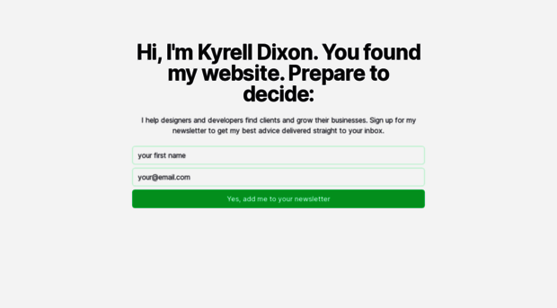 kyrelldixon.com