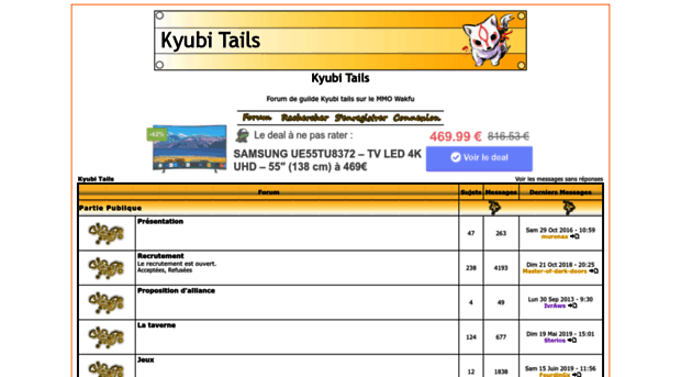 kyubitails.lebonforum.com