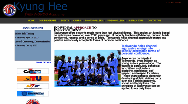 kyungheetaekwondo.com