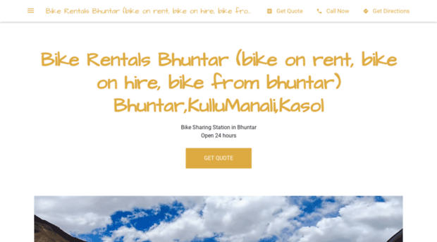 kzaal-bike-rentals-bhuntar.business.site