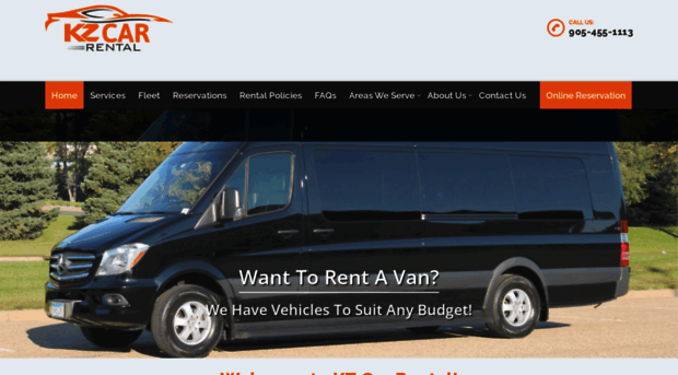 kzcarrentals.com