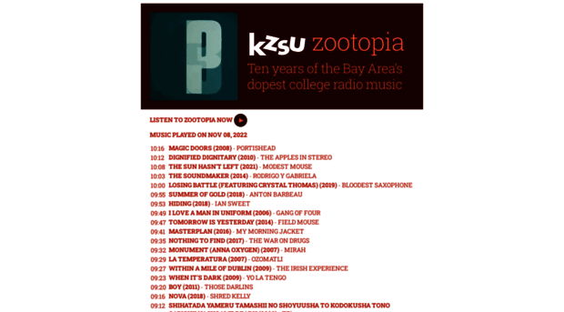 kzsu.rocks