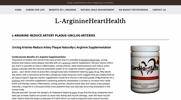 l-argininehearthealth.com